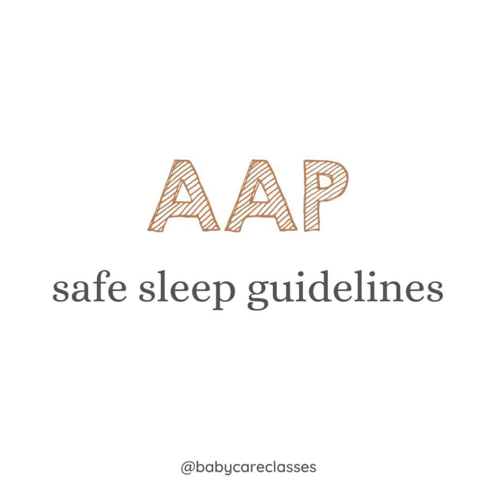 AAP Safe Sleep Guidelines